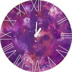 Настенные часы jclock Джоко фиолетовый